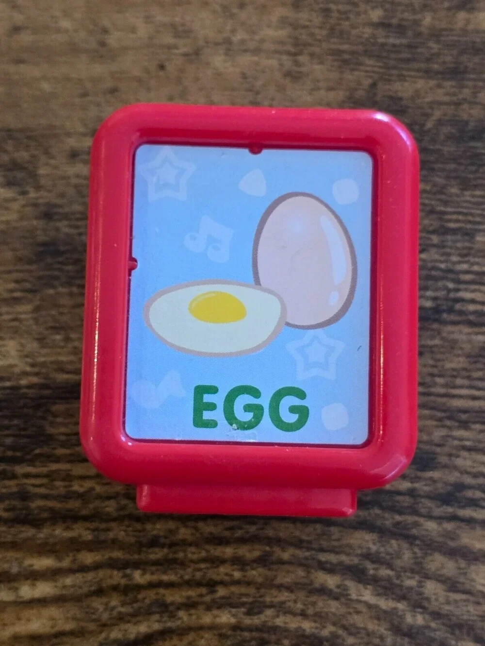 Vtech Alphabet Blocks Sit to Stand Train Replacement Block E Egg Red